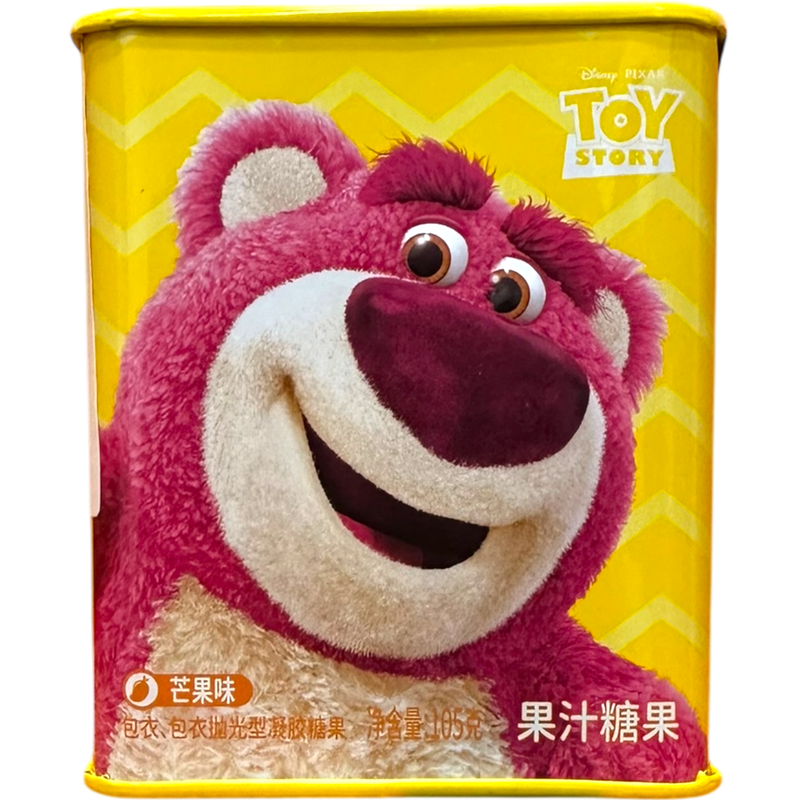Toy Story Lotso Tin Soft Candy Mango 6 Count