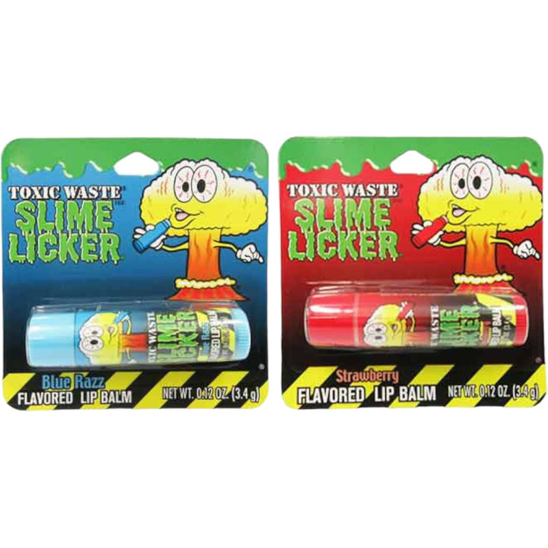 Toxic Waste Slime Licker Lip Balm 12 Count