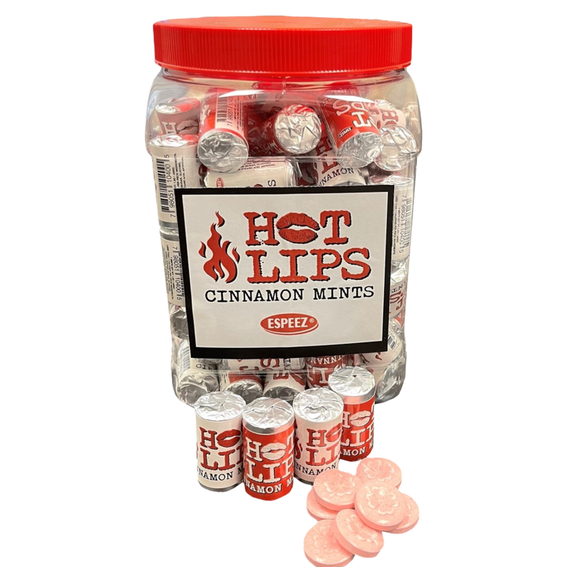 Espeez Hot Lips Cinnamon Mints 100 Count