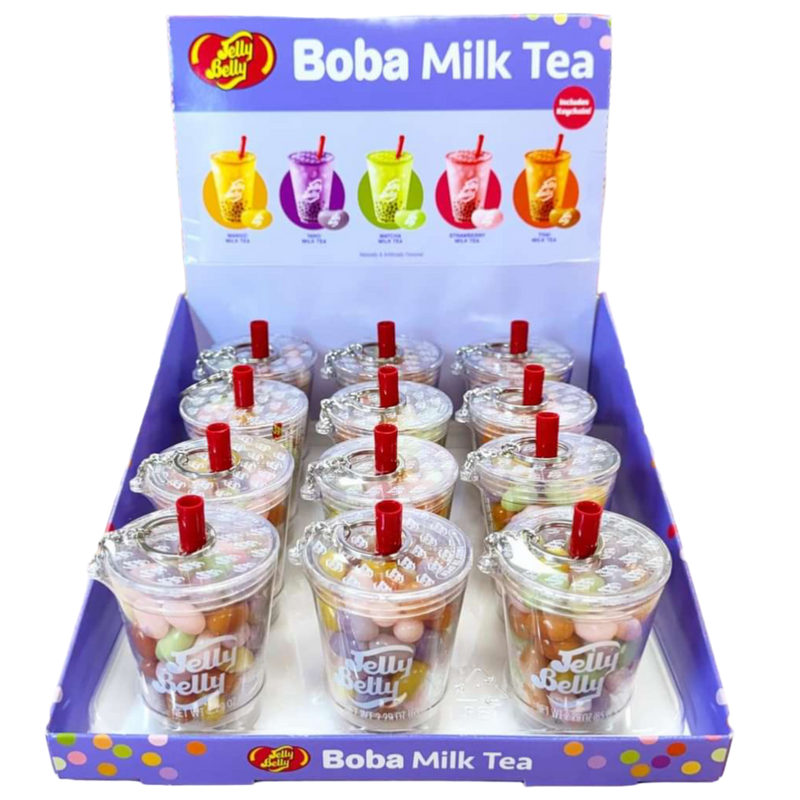 Jelly Belly Boba Milk Tea Mini Cup 12 Count