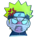Naruto Angry Anime 3D Sticker