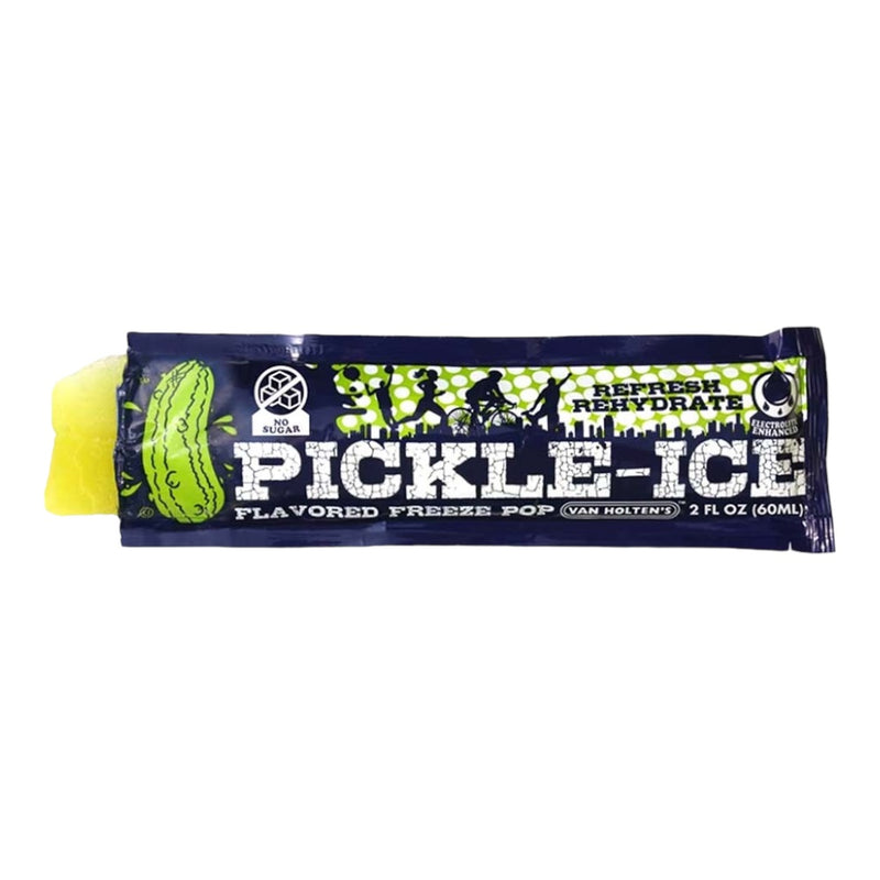 Van Holten's Pickle-Ice Flavored Freeze Pop 24 Count Display Box