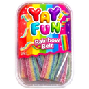 Yay Fun Rainbow Sour Belt 6 Count