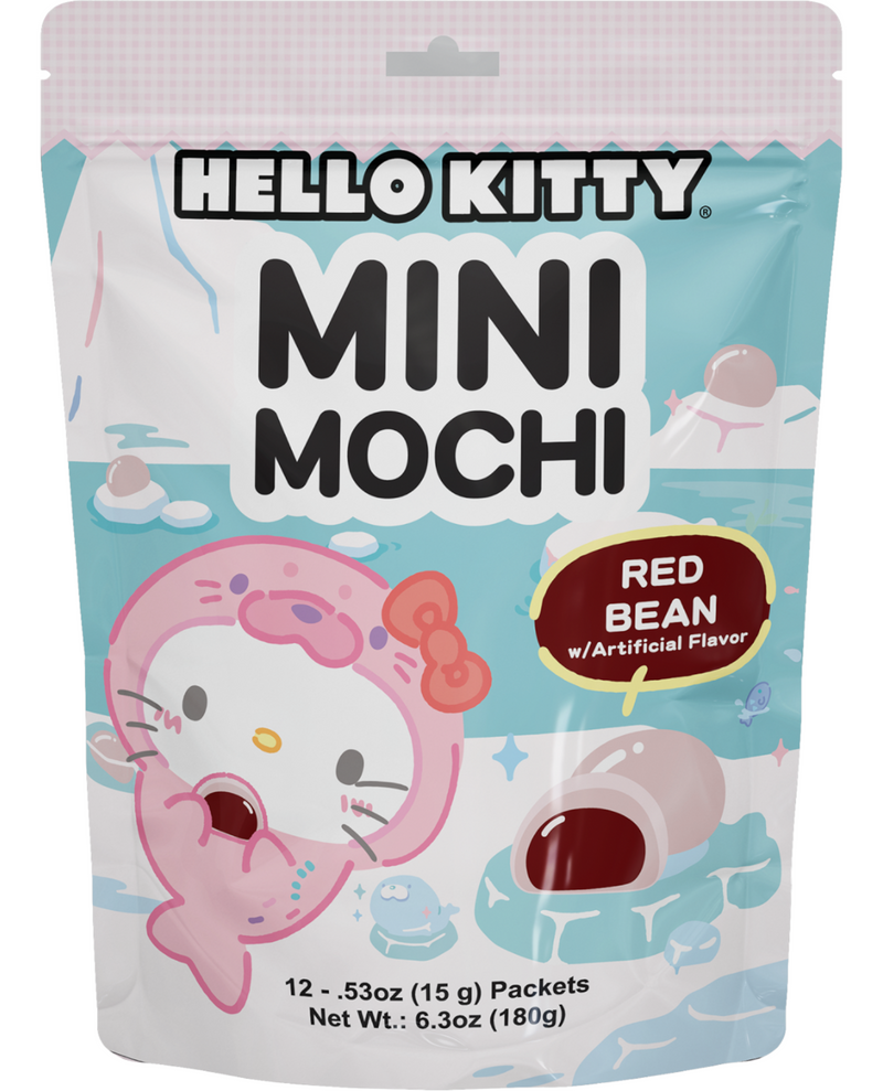 Sanrio Hello Kitty Mini Mochi Red Bean 6.3 oz- 8 Count