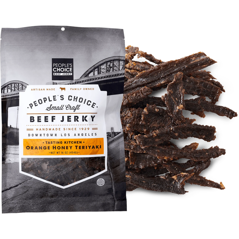 People's Choice Orange Honey Teriyaki Beef Jerky 2.5 oz