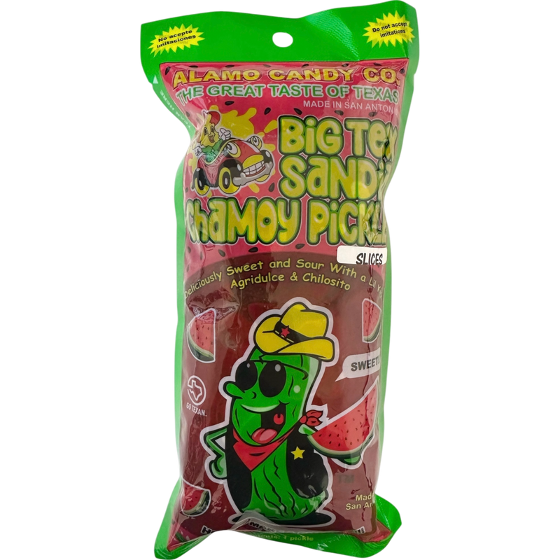 Alamo Candy Co. Sliced Watermelon Pickle 12 Count