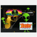 Techno Alien Raygun Tie Dye Torch Lighter 6 Count