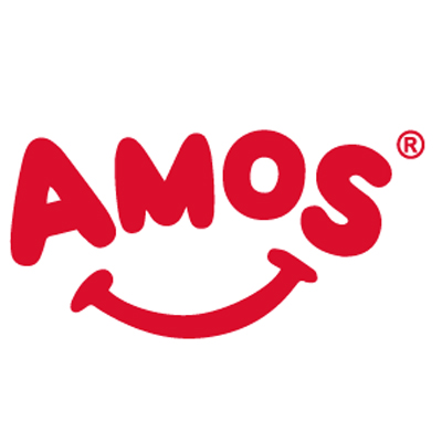 Amos candy logo