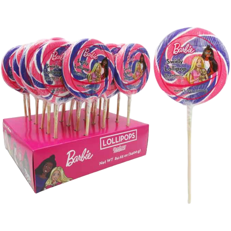 Barbie Swirly Pop 24 Count