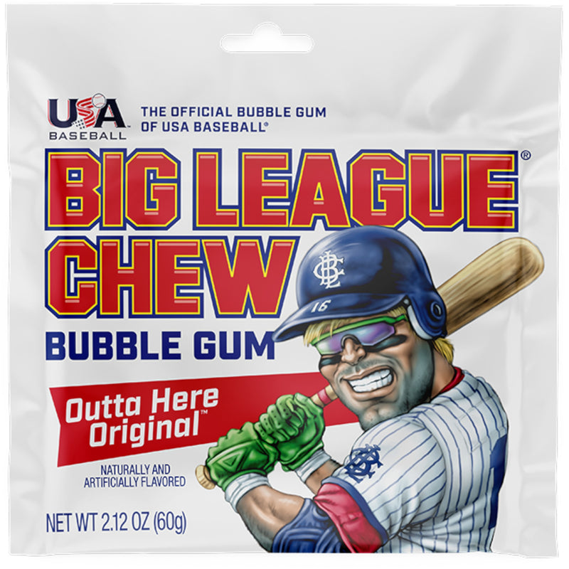 Big League Chew Outta Here Original 12 Count
