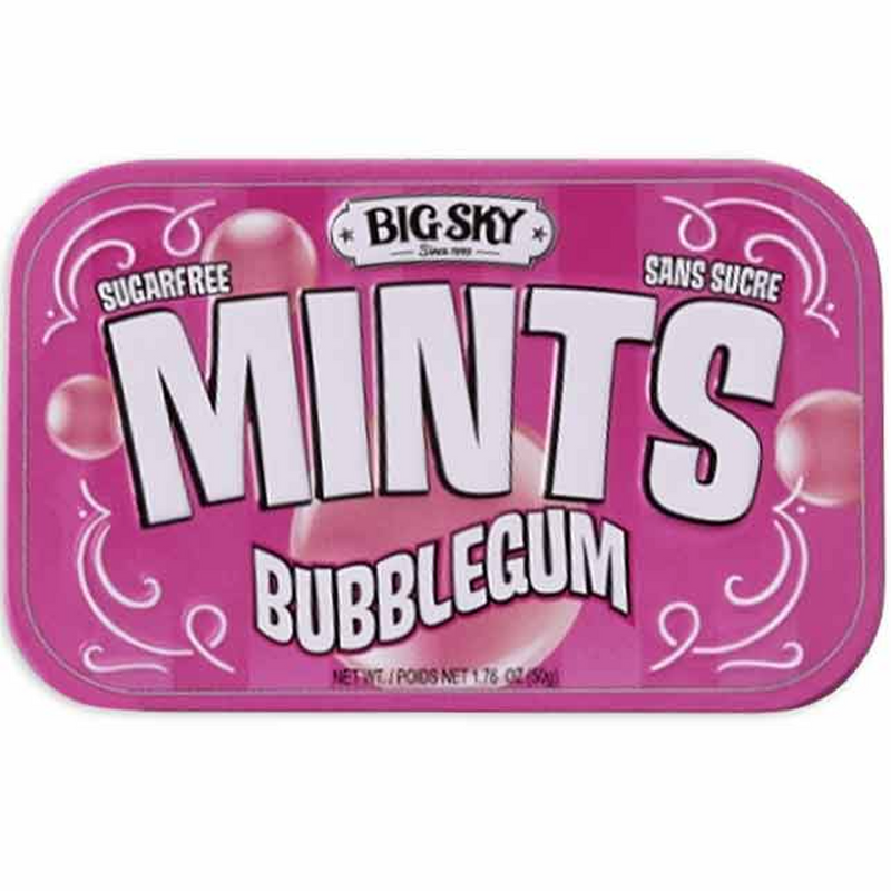 Big Sky Mints Bubble Gum 6 Count