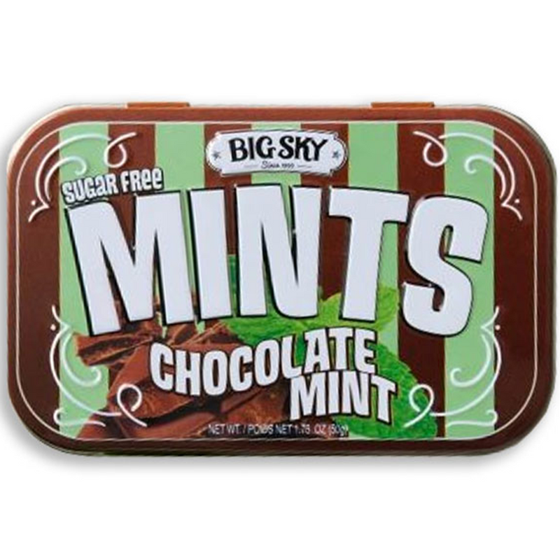 Big Sky Mints Chocolate Mint 6 Count Cow Crack Wholesale Big Sky Mints Chocolate Mint 6 Count Cow Crack Wholesale