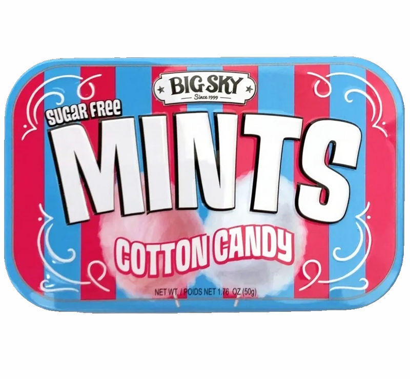 Big Sky Mints Cotton Candy 6 Count