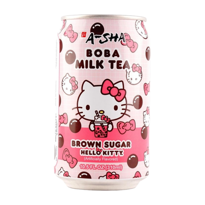 Hello Kitty Boba Milk Tea Brown Sugar 12 Count
