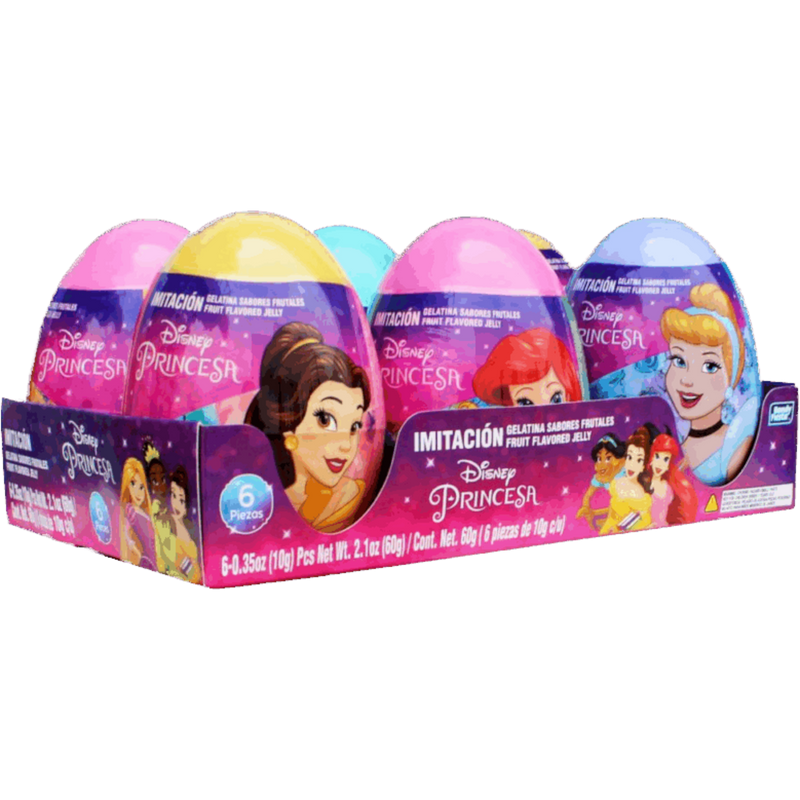 Bondy Disney Princess Egg 6 Count