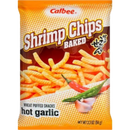 Calbee Shrimp Hot Garlic Chips 12 Count