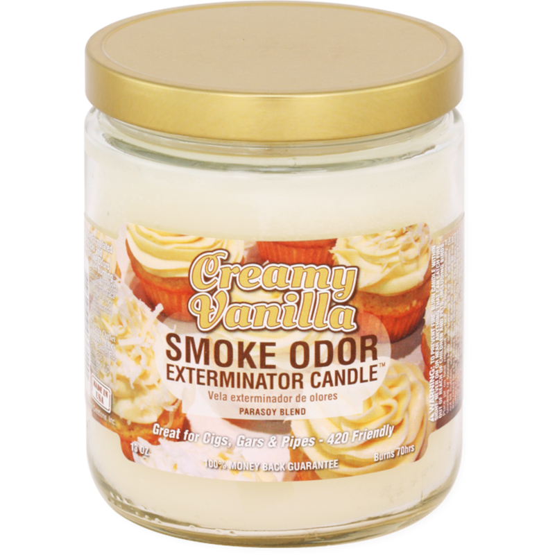 Smoke Odor Exterminator Candle Creamy Vanilla 12 Count