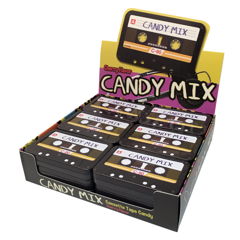 Candy Mix Cassette Tape 18 Count