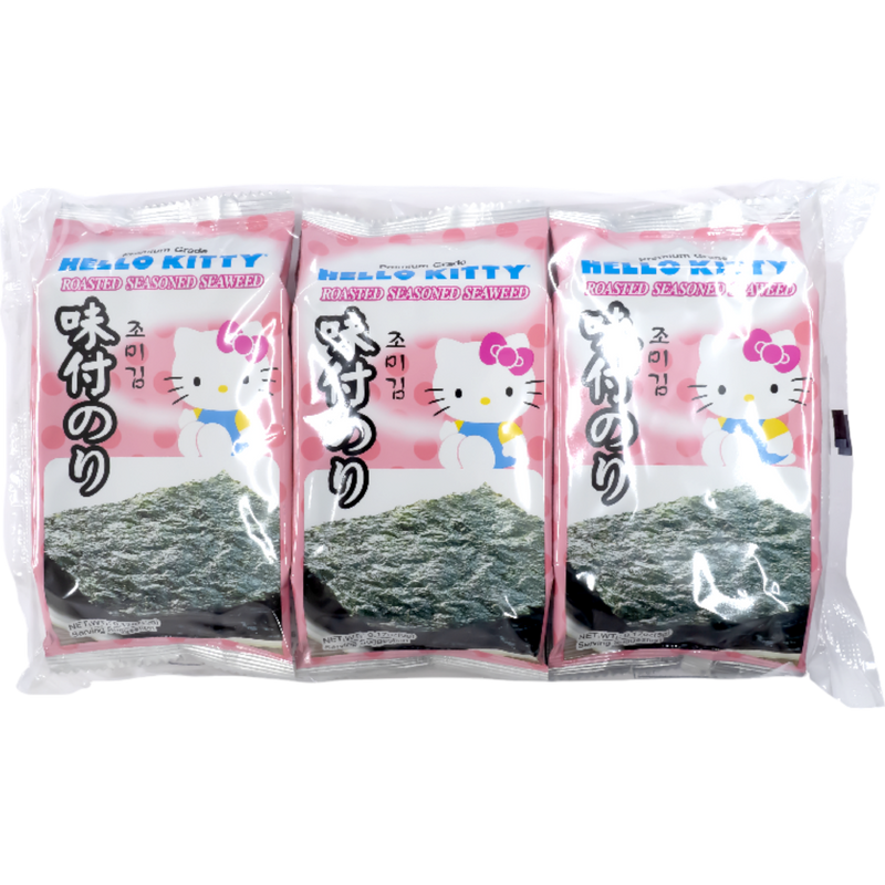 Hello Kitty Roasted Seasoned Seaweed 24 Count