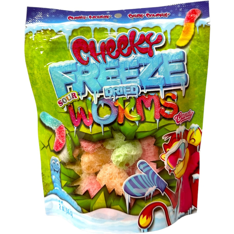 Cheeky Monkey Freeze Dried Sour Worms