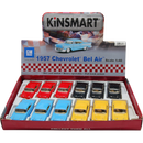 Kinsmart Chevrolet 1957 Bel-Air Hard Top Diecast 1/40 Scale 12 Count