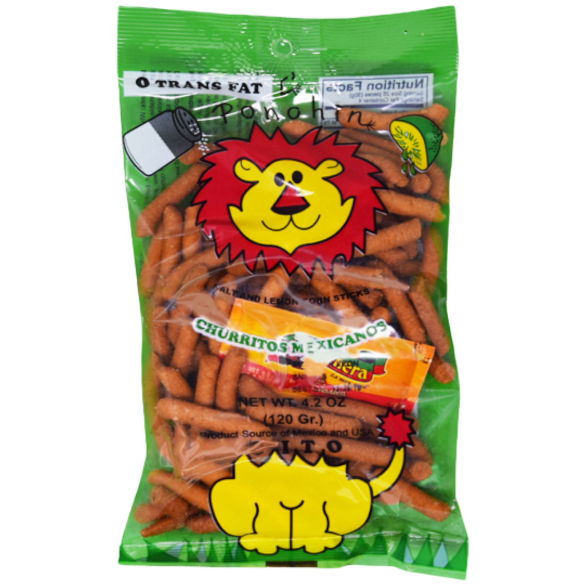 Churritos Super 30 Corn Sticks - 12 Pack (Multipack, Pantry Snack)