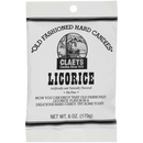 Claeys Old Fashioned Hard Candies Licorice 12 Count