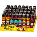 Clipper Lighter Summer Skulls 48 Count