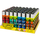 Clipper Lighter Skull Mix 48 Count
