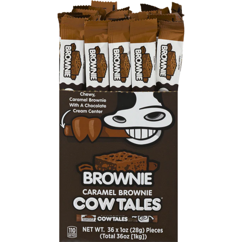 Cow Tales Caramel Brownie Convertible Box 36 Count