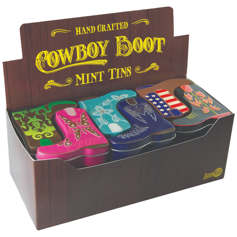 Cowboy Boot Mints 24 Count | Cow Crack Wholesale