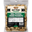 Craft Peanut Dill Pickle Fried Peanuts 7 oz- 18 Count