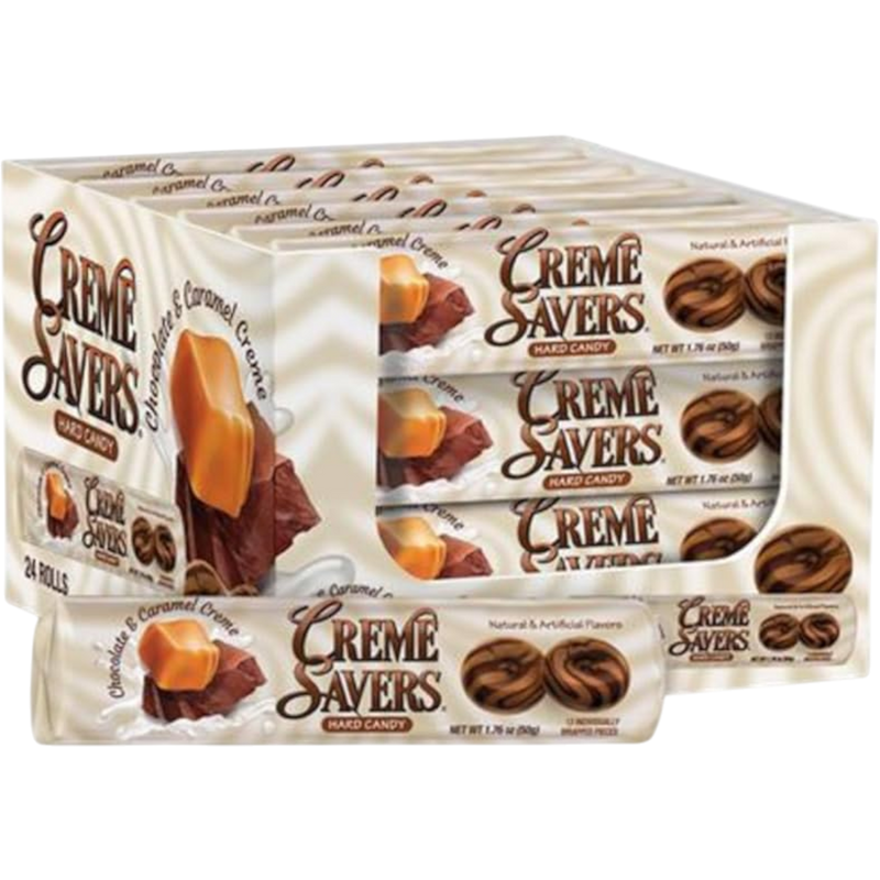 Creme Savers Chocolate & Caramel Creme 24 Count