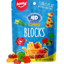 Amos 4D Gummy Building Blocks 12 Count