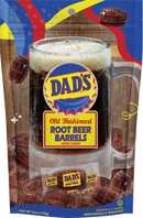 Dad's Root Beer Barrels Hard Candy Peg Bag 6 Count