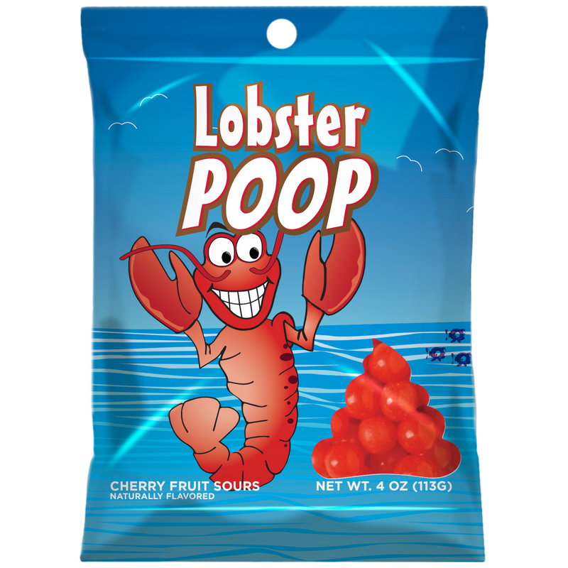 Lobster Poop Cherry Sours 12 Count