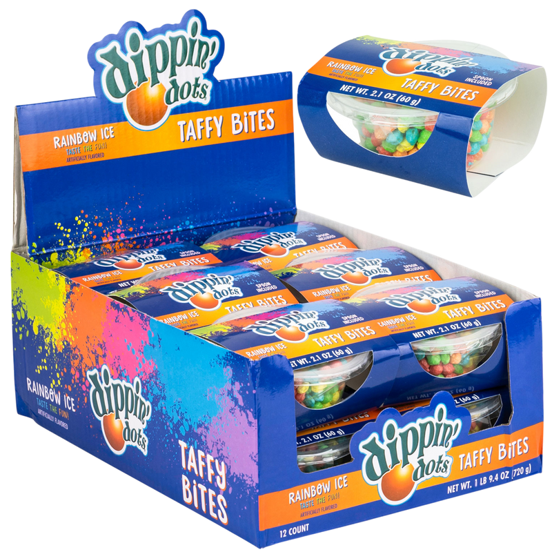 Dippin Dots Taffy Bites 12 Count