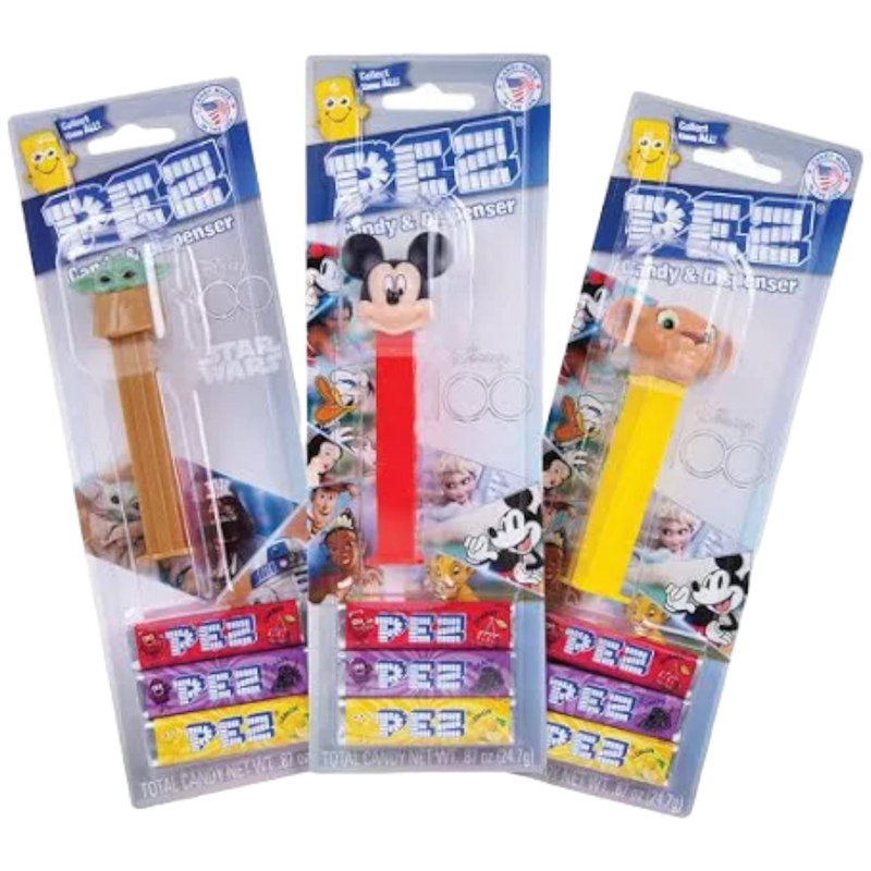 PEZ Disney 100 Blister Pack