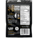 Elmor's Shogun Pepper Korean Style Beef Jerky back of bag