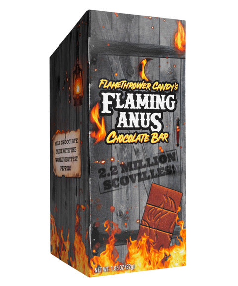Flamethrower Candy Flaming Anus Chocolate Bar