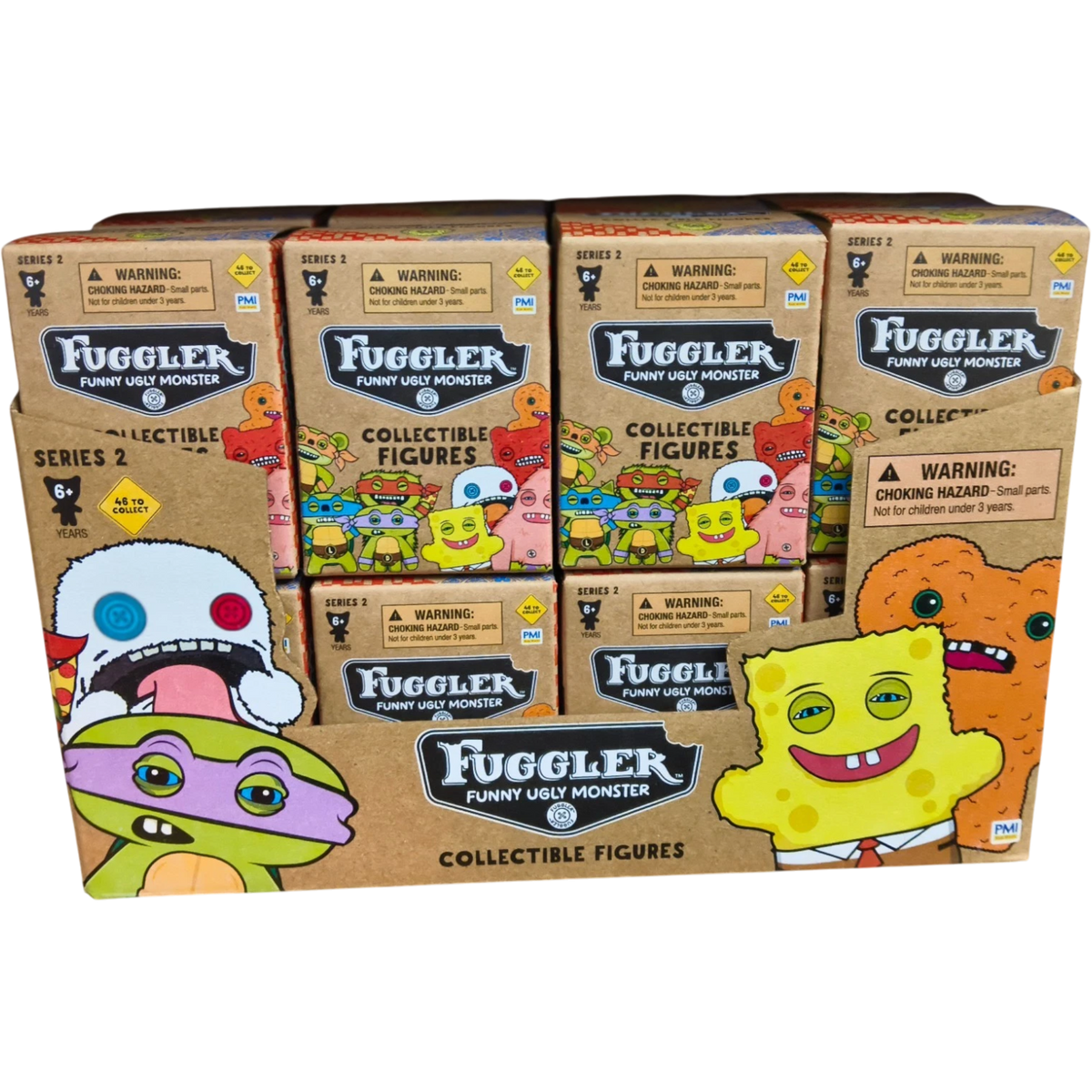 Fuggler TMNT X Spongebob 24 Count | Cow Crack Wholesale