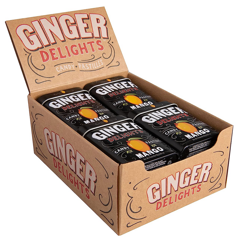 Ginger Delights Mango 12 Count