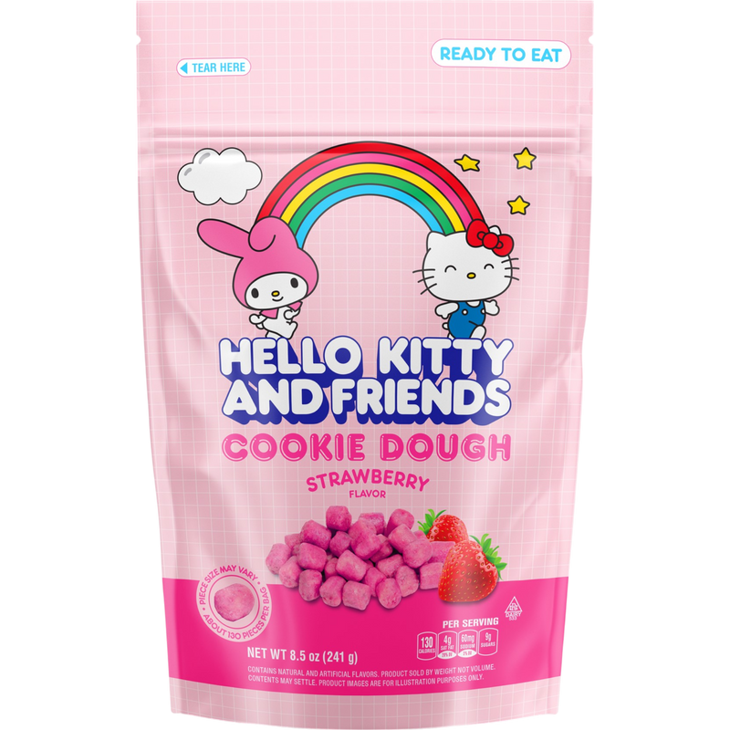 Hello Kitty and Friends Strawberry Cookie Dough 10 Count