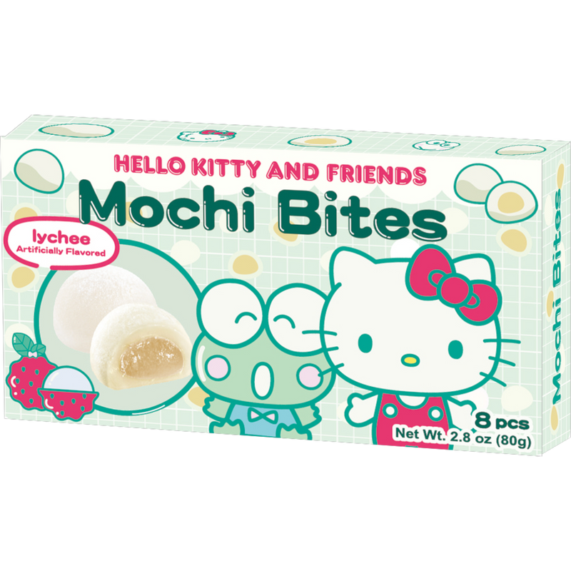 Hello Kitty And Friends Mochi Bites Lychee 12 Count