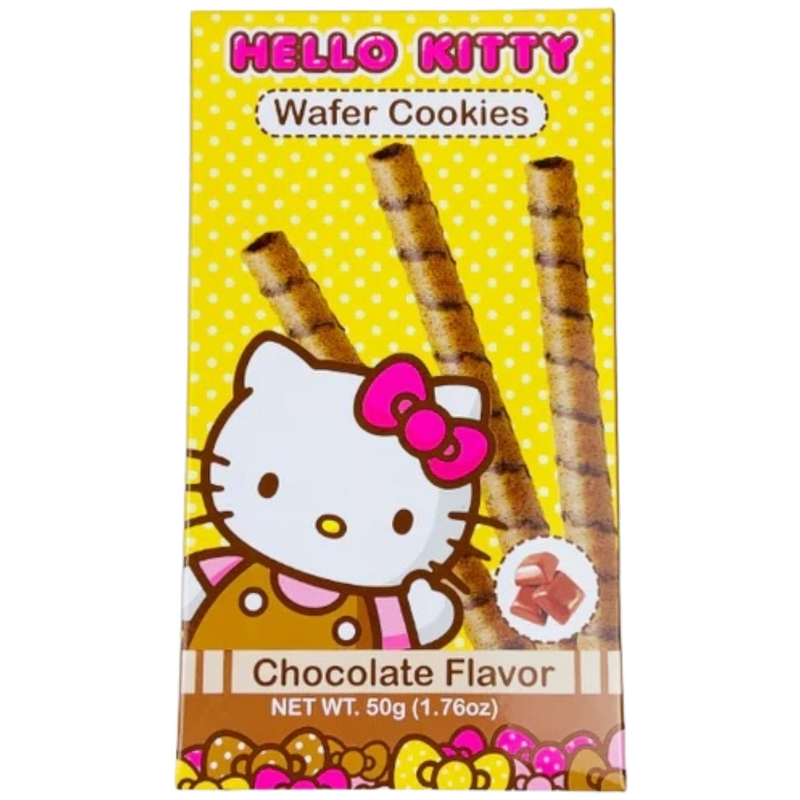 Hello Kitty Chocolate Wafer Cookies 12 Count