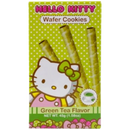 Hello Kitty Green Tea Wafer Cookies 12 Count