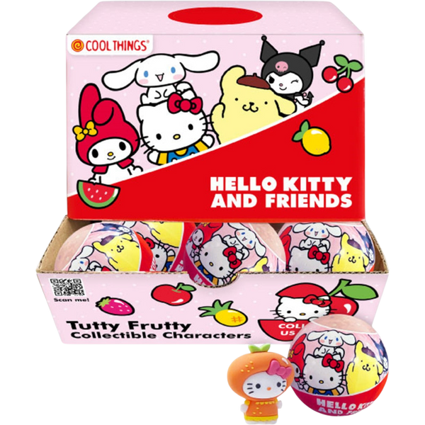 Hello Kitty and Friends Tutty Frutty Blind Capsule 20 Count | Cow