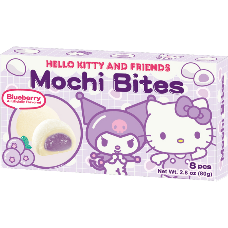 Hello Kitty And Friends Mochi Bites Blueberry 12 Count