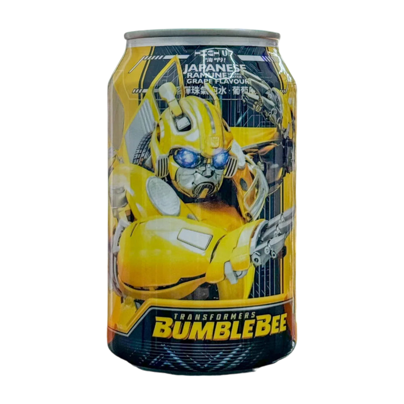 High Up Bumblebee Grape Ramune Soda 24 Count