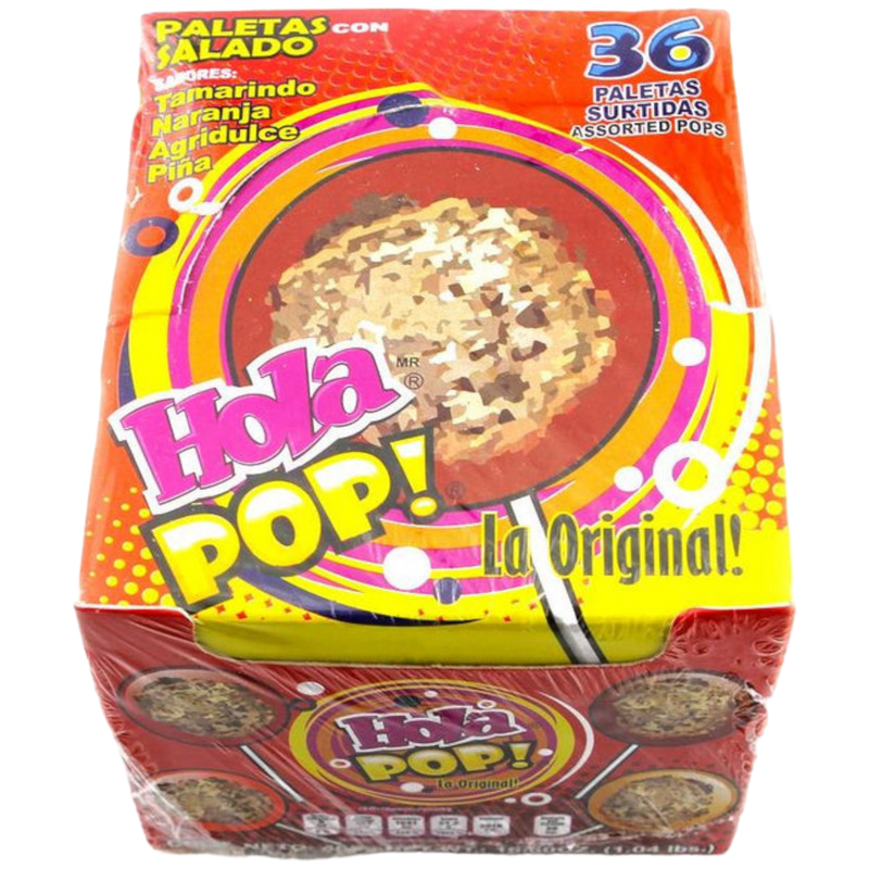 Hola Pop! Saldaditos Lollipops 36 Count